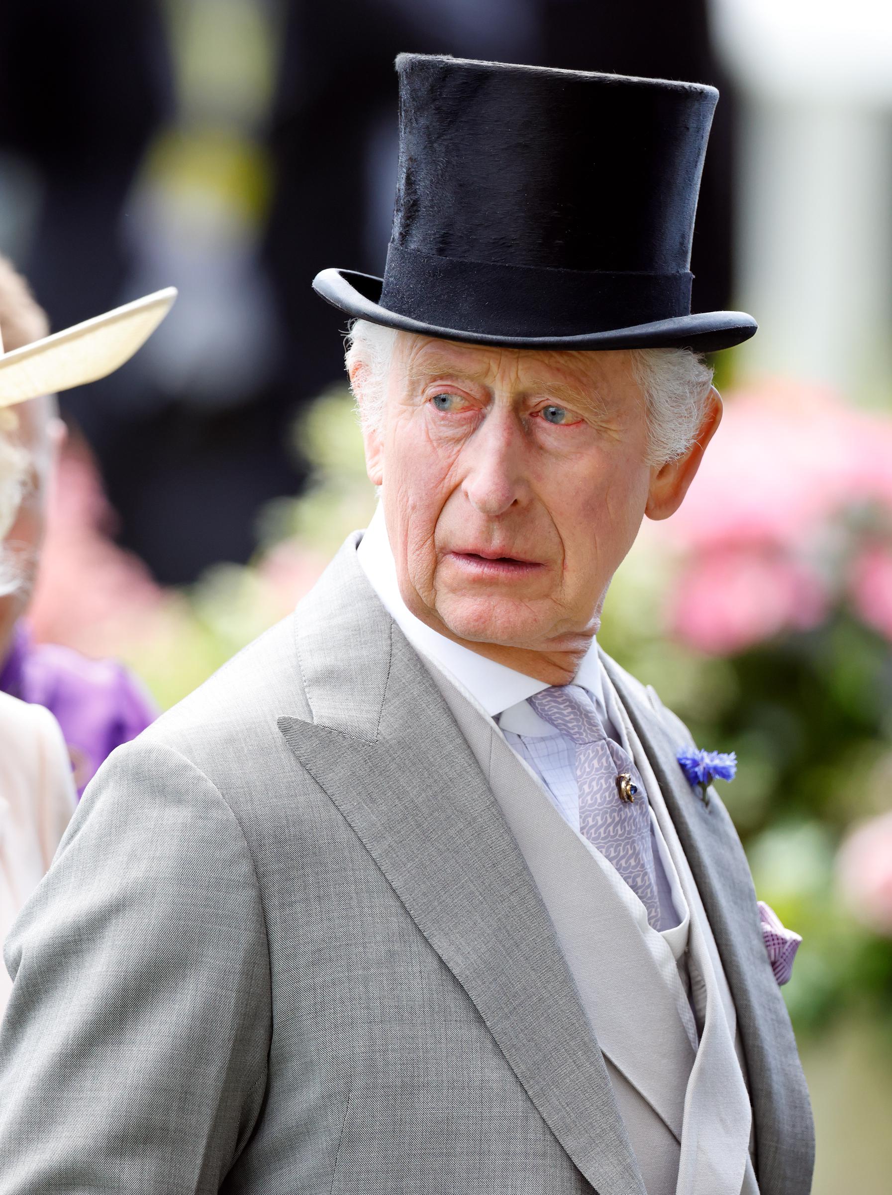 King Charles III during day 5 of the Royal Ascot in Ascot, England on June 22, 2024 | Source: Getty Images