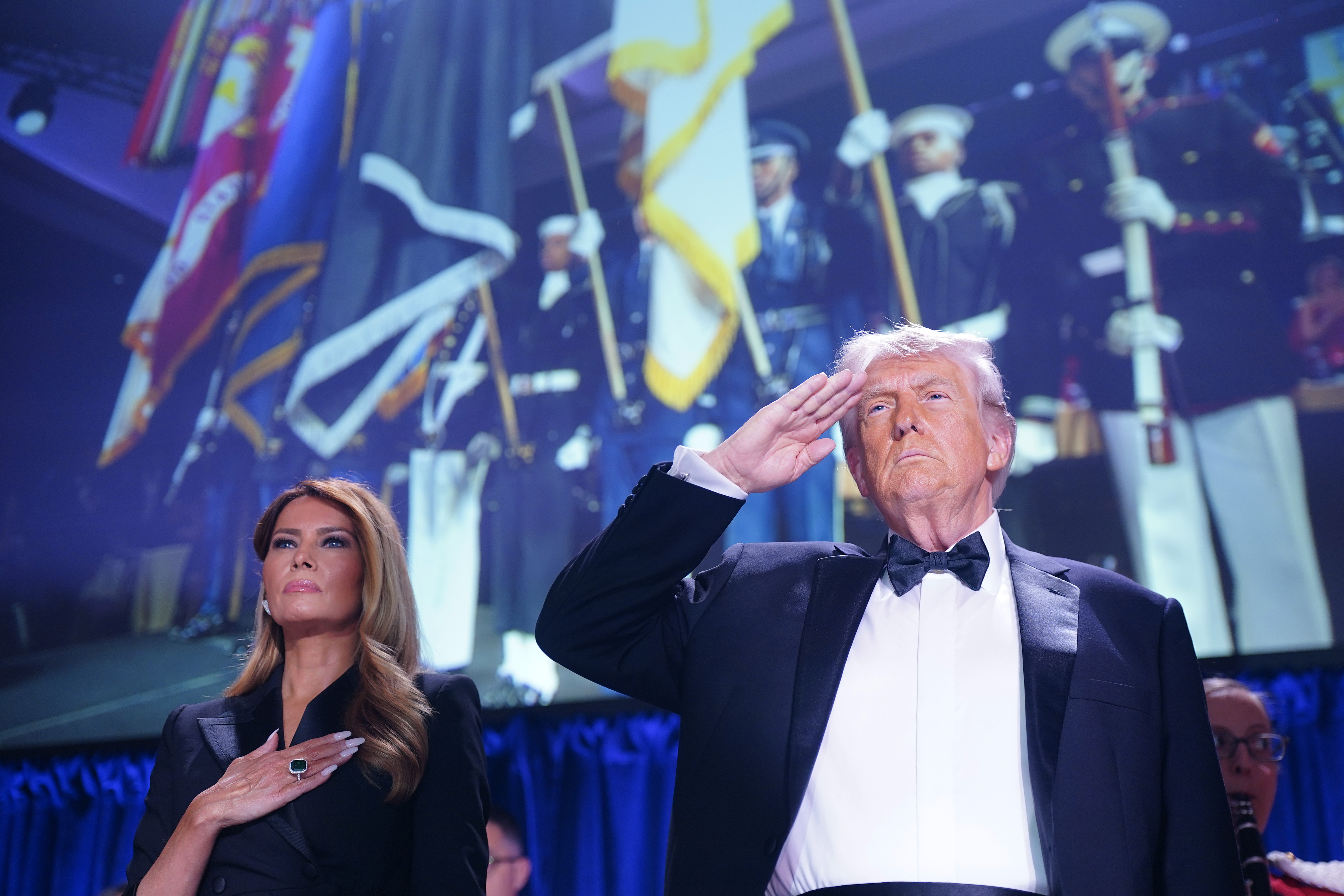 First Lady Melania Trump and President Donald Trump attend the annual White House Correspondents Association Dinner on April 25, 2026 | Source: Getty Images