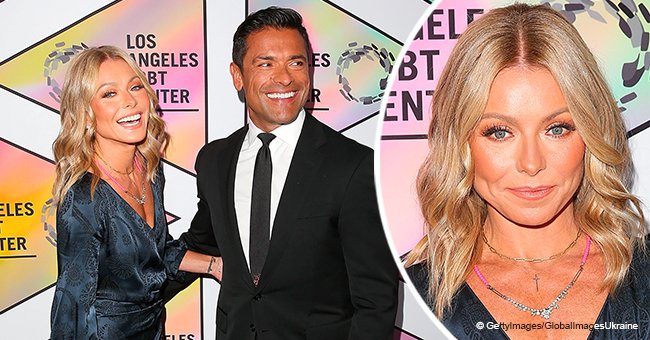 Kelly Ripa shares adorable photo of husband with grown-up sons who are carbon copies of dad