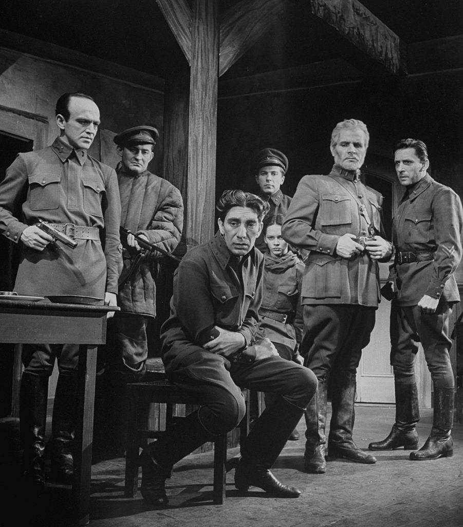 Leon Ames (right) and co-actors in 1942 Russian People. | Photo: Getty Images