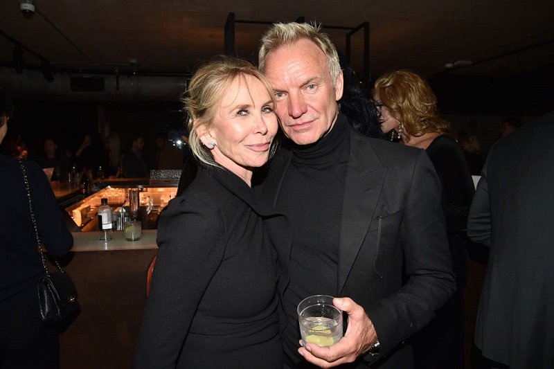 Trudie Styler and Sting on January 10, 2018 in New York | Photo: Getty Images