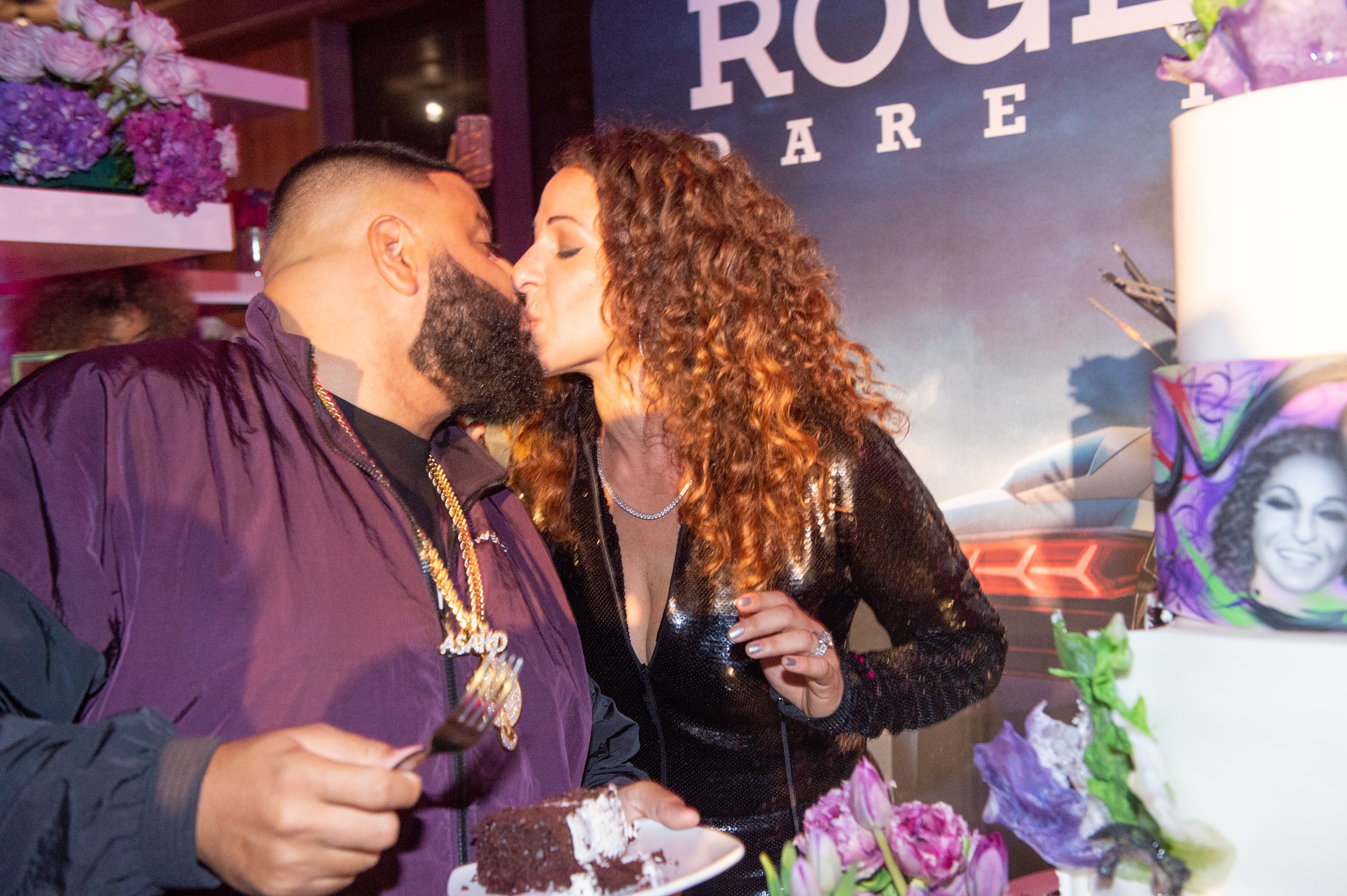     Nicole Tuck and DJ Khaled attend Nicole and DJ Khaled's Birthday Celebration with Haute Living and Roger Dubuis at Perez Art Museum Miami on December 9, 2018 in Miami, Florida.  |  Source: Getty Images