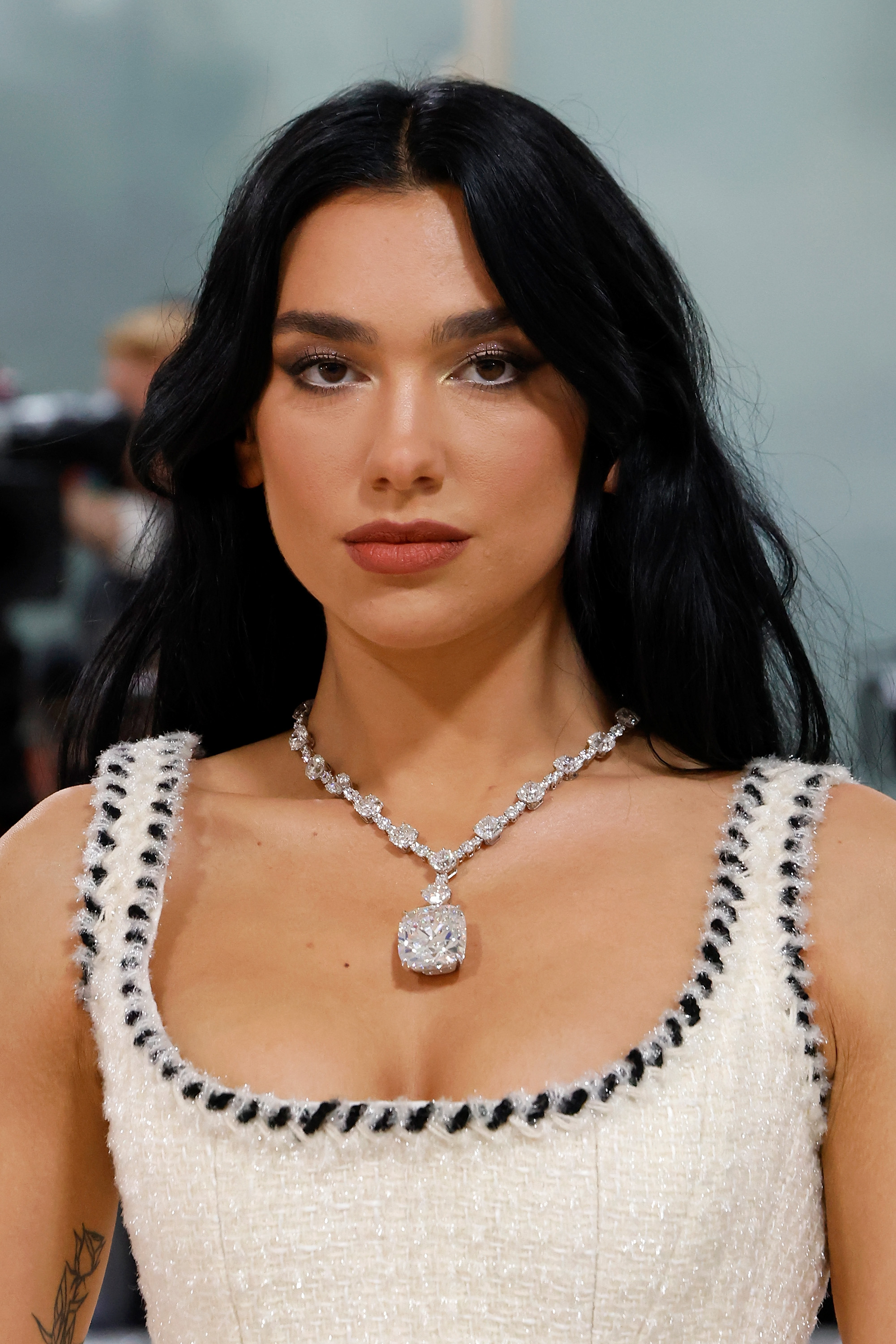 Dua Lipa at the 2023 MET Gala on May 1 in New York. | Source: Getty Images