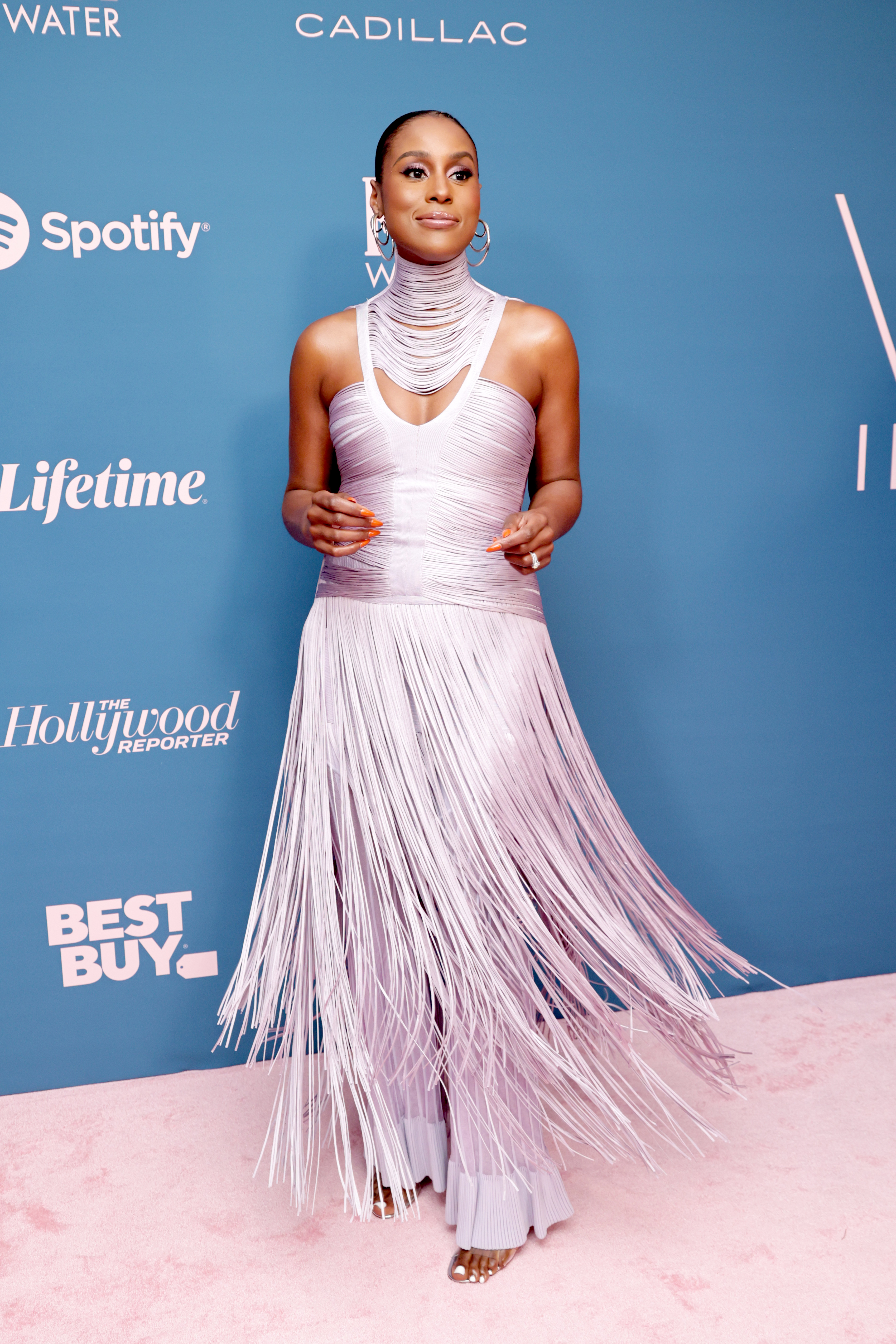 Issa Rae is photographed at The Hollywood Reporter's Women In Entertainment Gala presented by Lifetime on December 7, 2022, in Los Angeles, California | Source: Getty Images