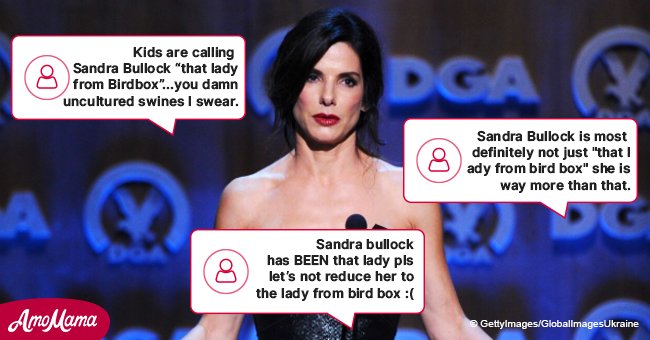 Sandra Bullock's fans at a loss after tweet of someone who didn't recognize 'That Lady from Bird Box'