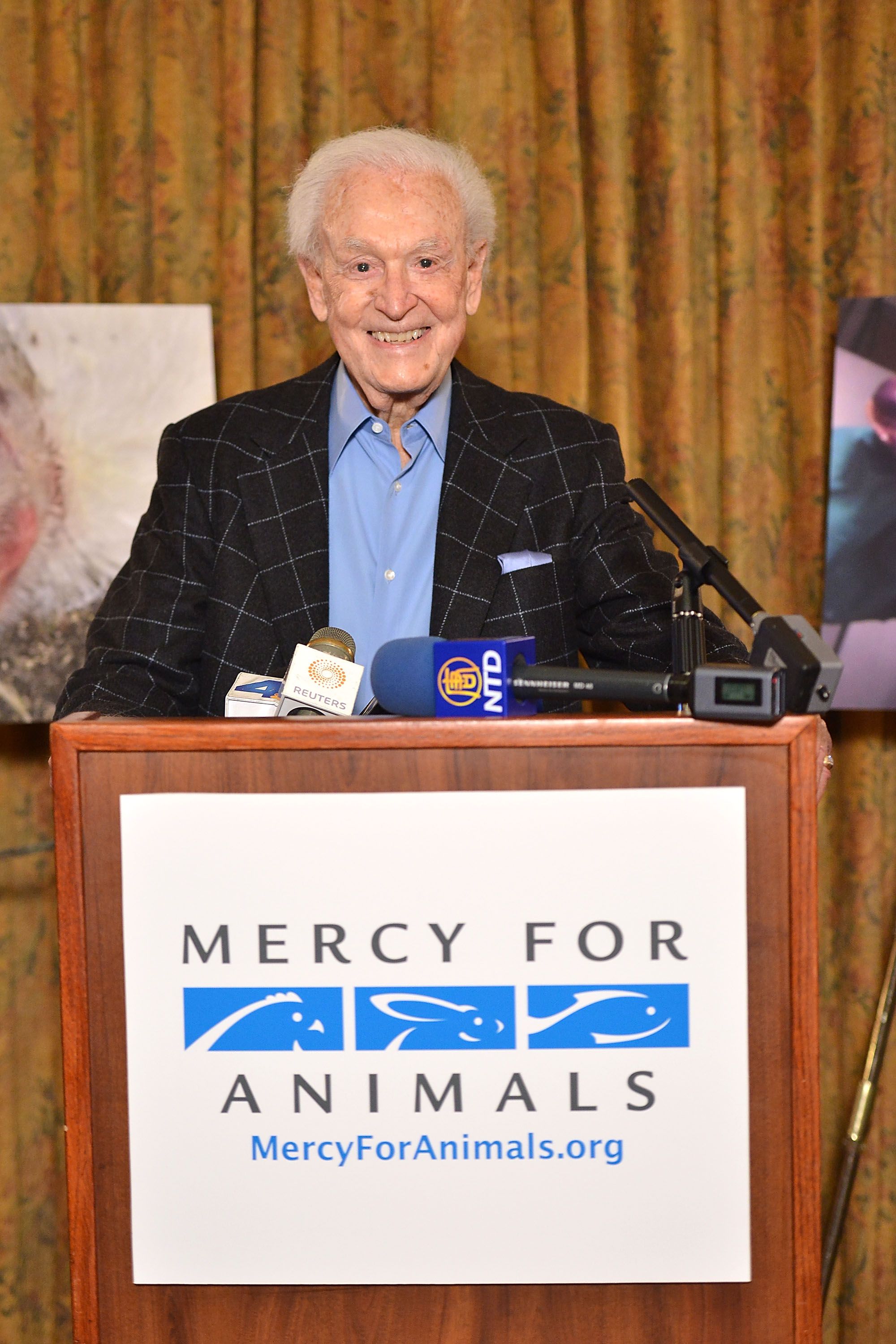 Bob Barker during the Mercy for Animals announcement at Millennium Biltmore Hotel on June 17, 2015, in Los Angeles, California | Source: Getty Images
