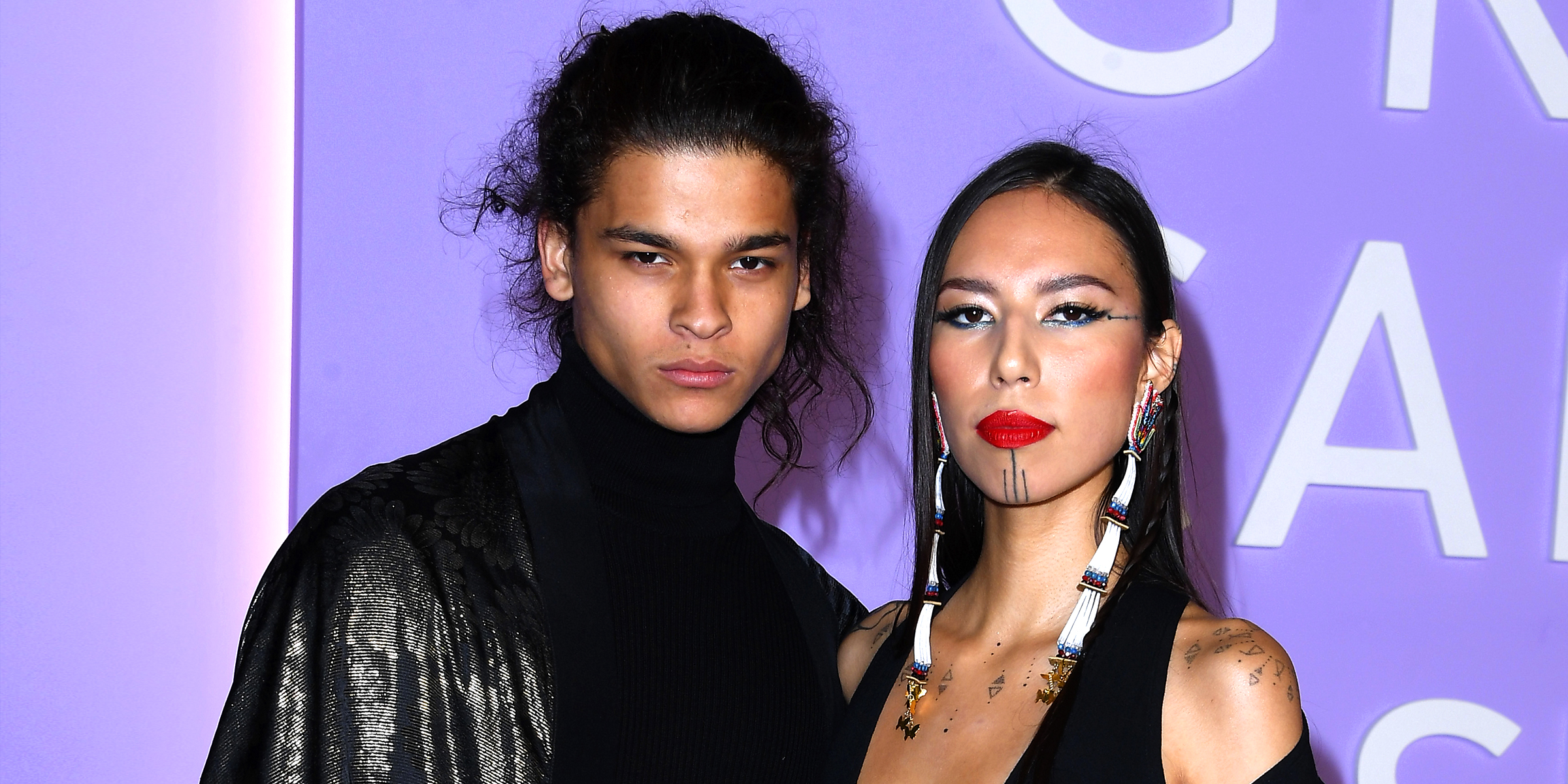 D’Pharaoh Woon-A-Tai and Quannah Chasinghorse | Source: Getty Images