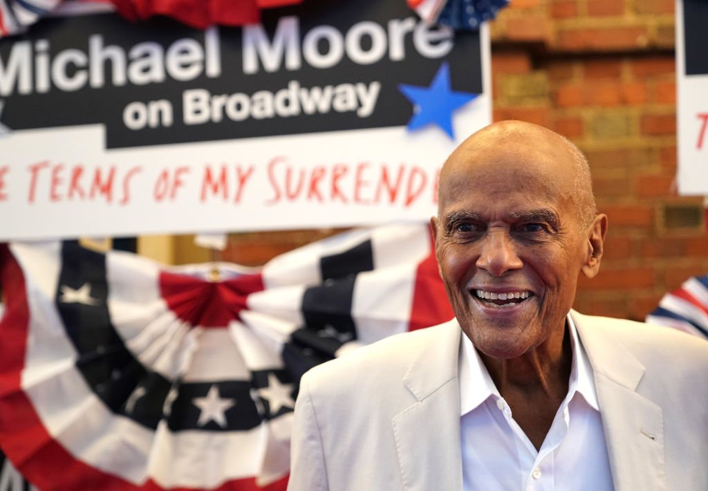 Harry Belafonte attends "The Terms Of My Surrender" Broadway Opening Night at Belasco Theatre on August 10, 2017. | Photo: Getty Images
