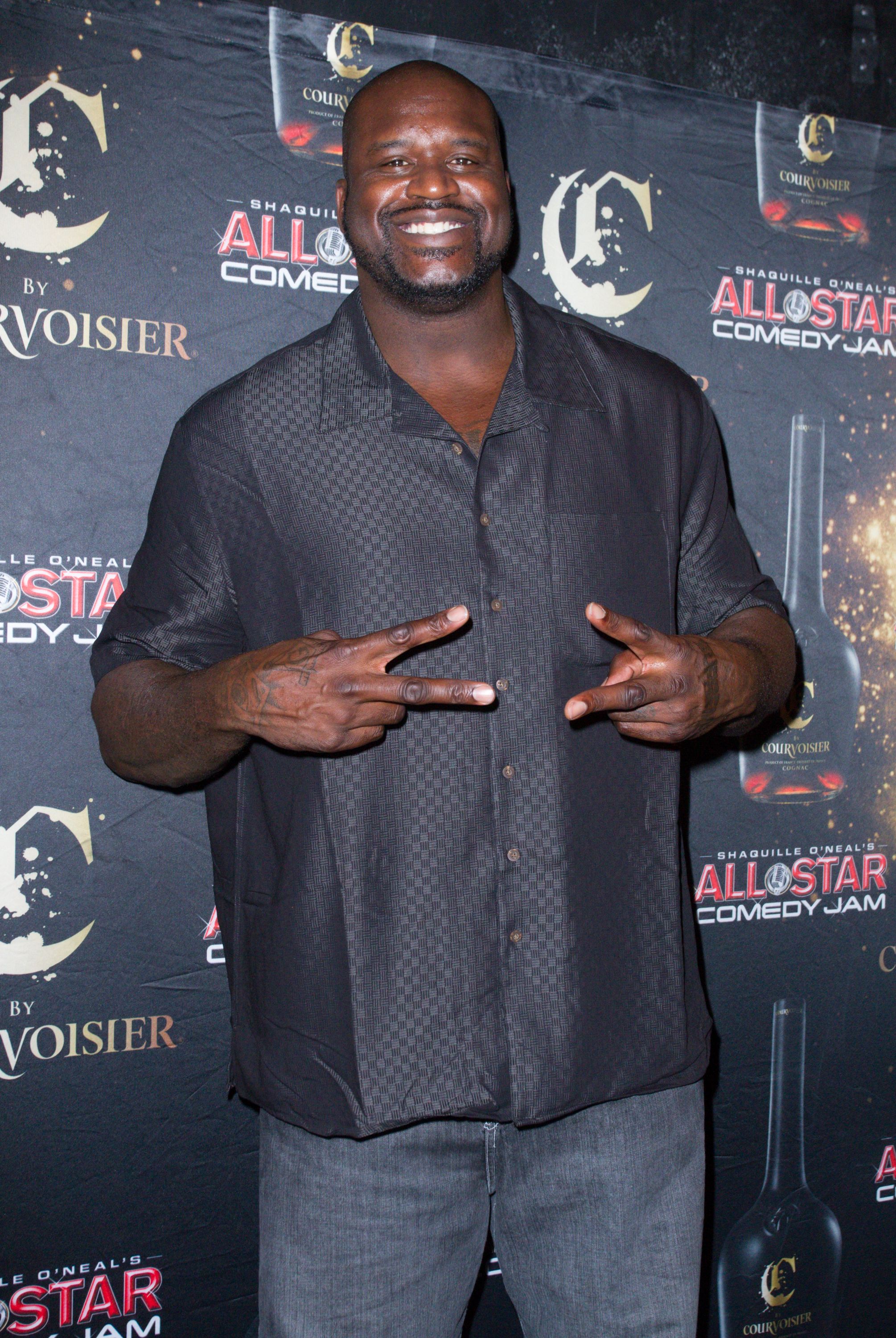 Shaquille O' Neal during the All Star Comedy Jam Holiday Celebration on December 15, 2012 in Miami, Florida. | Source: Getty Images