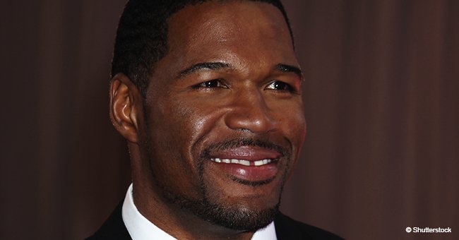 Michael Strahan stops hearts with throwback photo of his biracial twin girls at great height