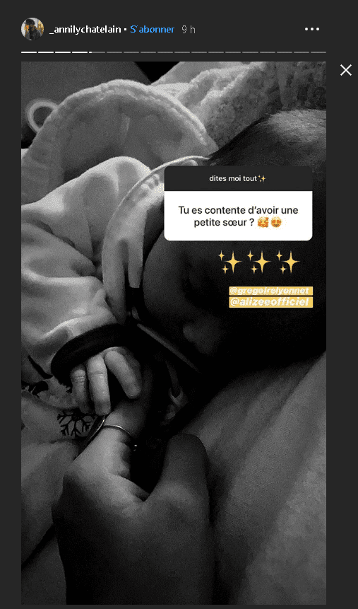 La fille de Alizée. | Photo : Instagram/annilychatelain