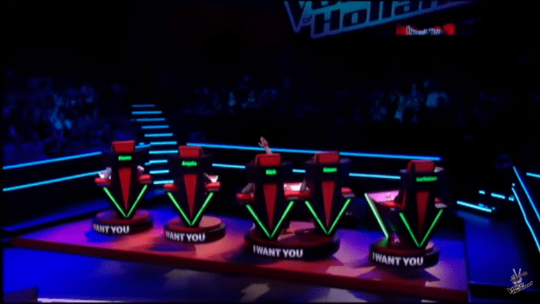 Source : The voice of holland / Youtube Source : The voice of holland / Youtube