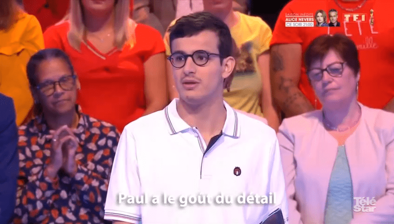 Paul "12 coups de midi" | Photo : vidéo/téléstar Paul "12 coups de midi" | Photo : vidéo/téléstar