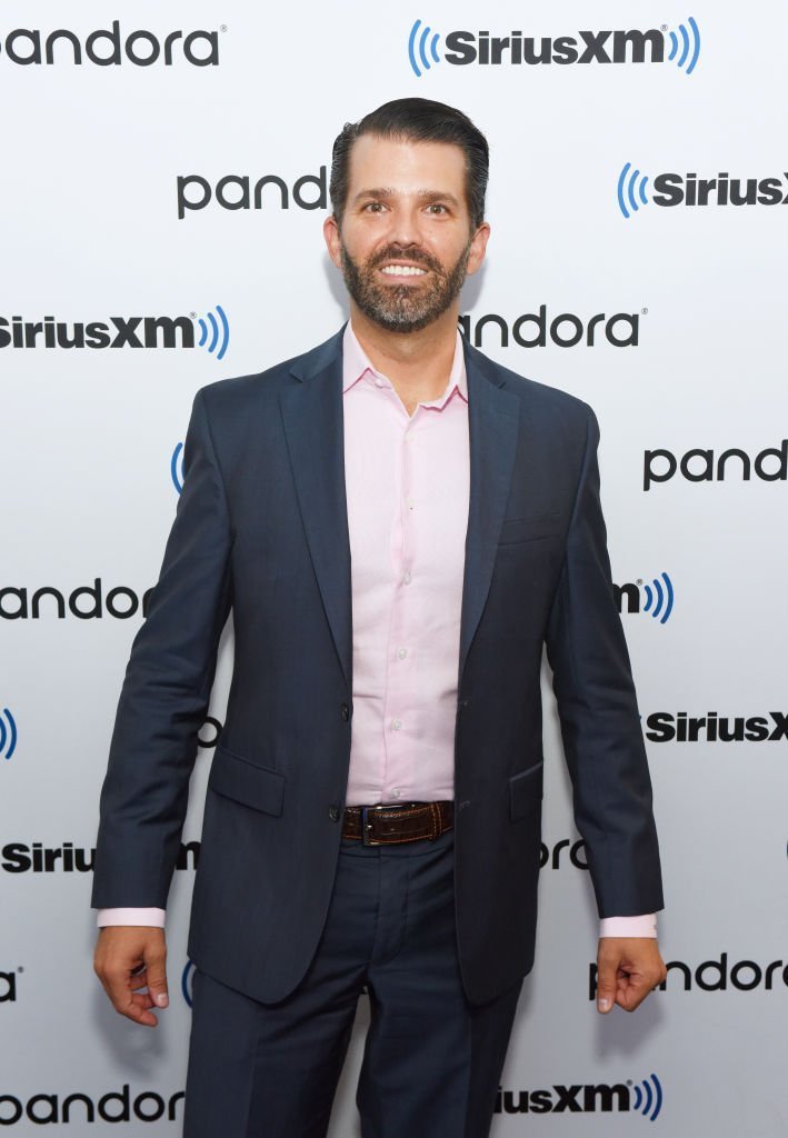 Donald Trump Jr. visits SiriusXM Studios on October 31, 2019 in New York City. | Photo: Getty Images