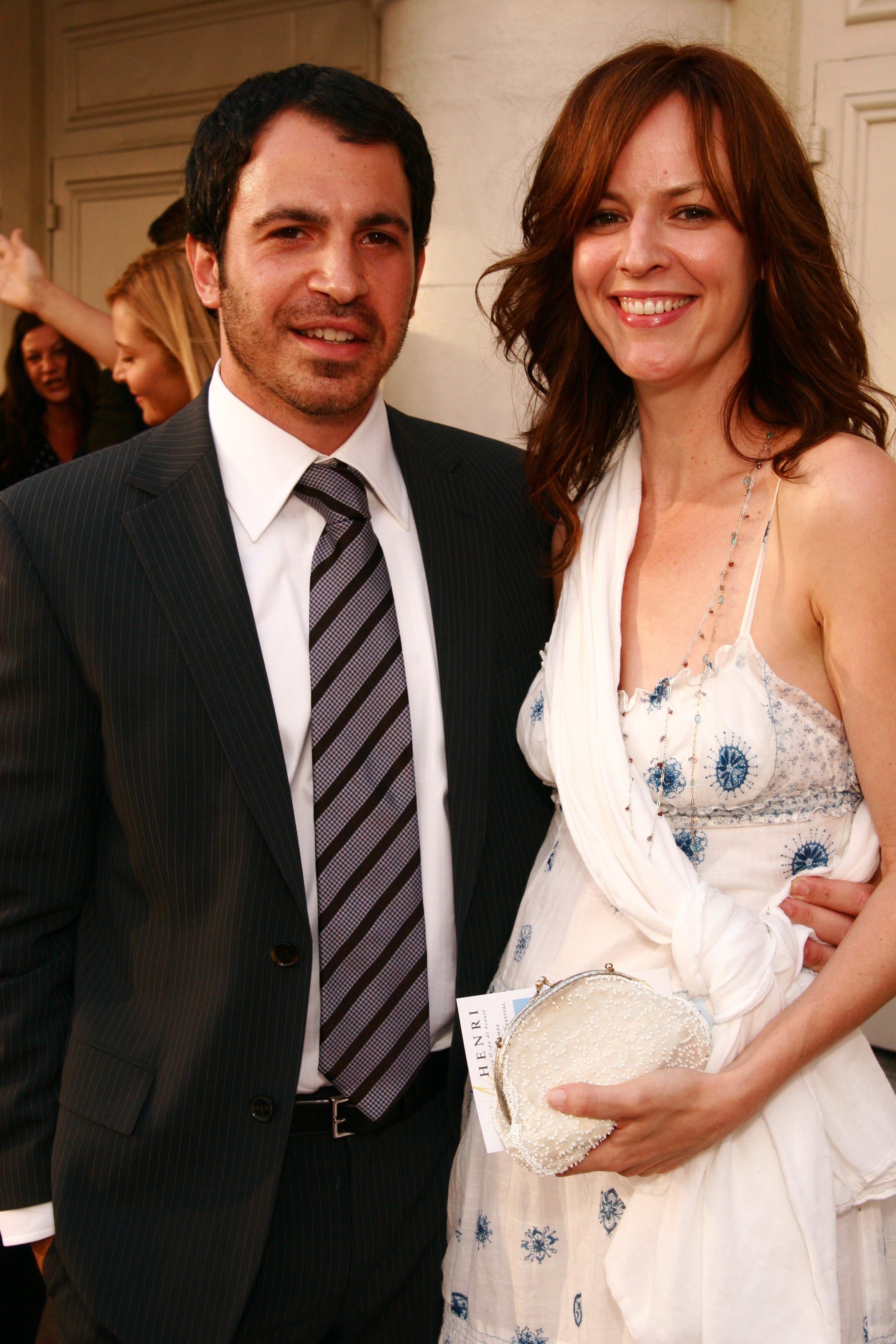 Chris Messina and Rosemary DeWitt during 2006 Los Angeles Film Festival "Ira and Abby" premiere in Los Angeles, California, United States. | Source: Getty Images