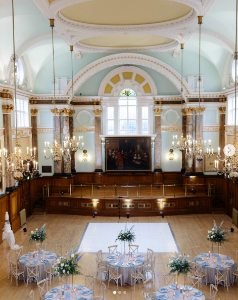 Chelsea Old Town Hall where Rose Hanbury, Marchioness of Cholmondeley and David Rocksavage, the Marquess of Cholmondeley got married posted on February 19, 2024 | Source: Instagram/kcvenues
