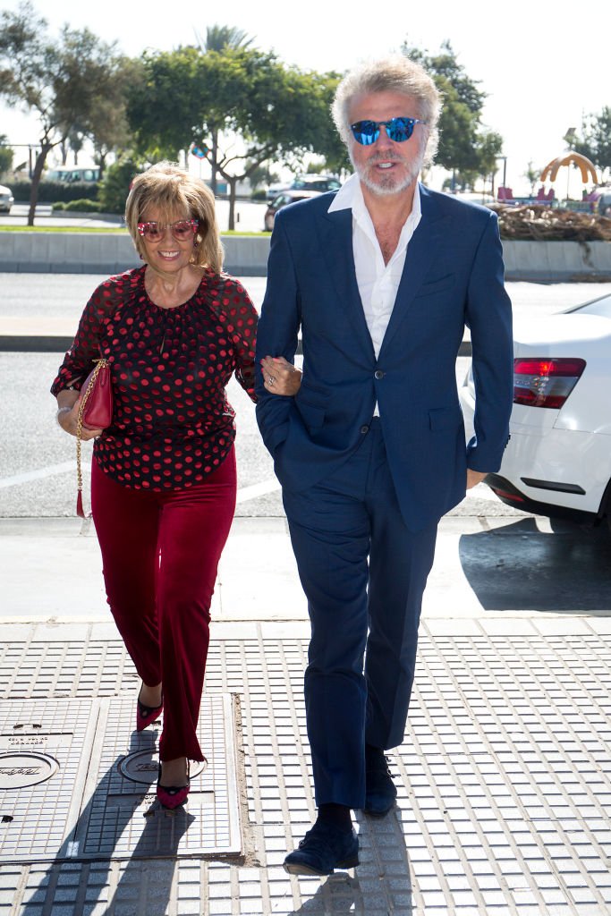 María Teresa Campos y Bigote Arrocet asisten al nombramiento de Dani Rovira y María Teresa Campos como hijos favoritos y adoptados de Málaga, el 26 de septiembre de 2017 en Málaga, España. | Imagen: Getty Images