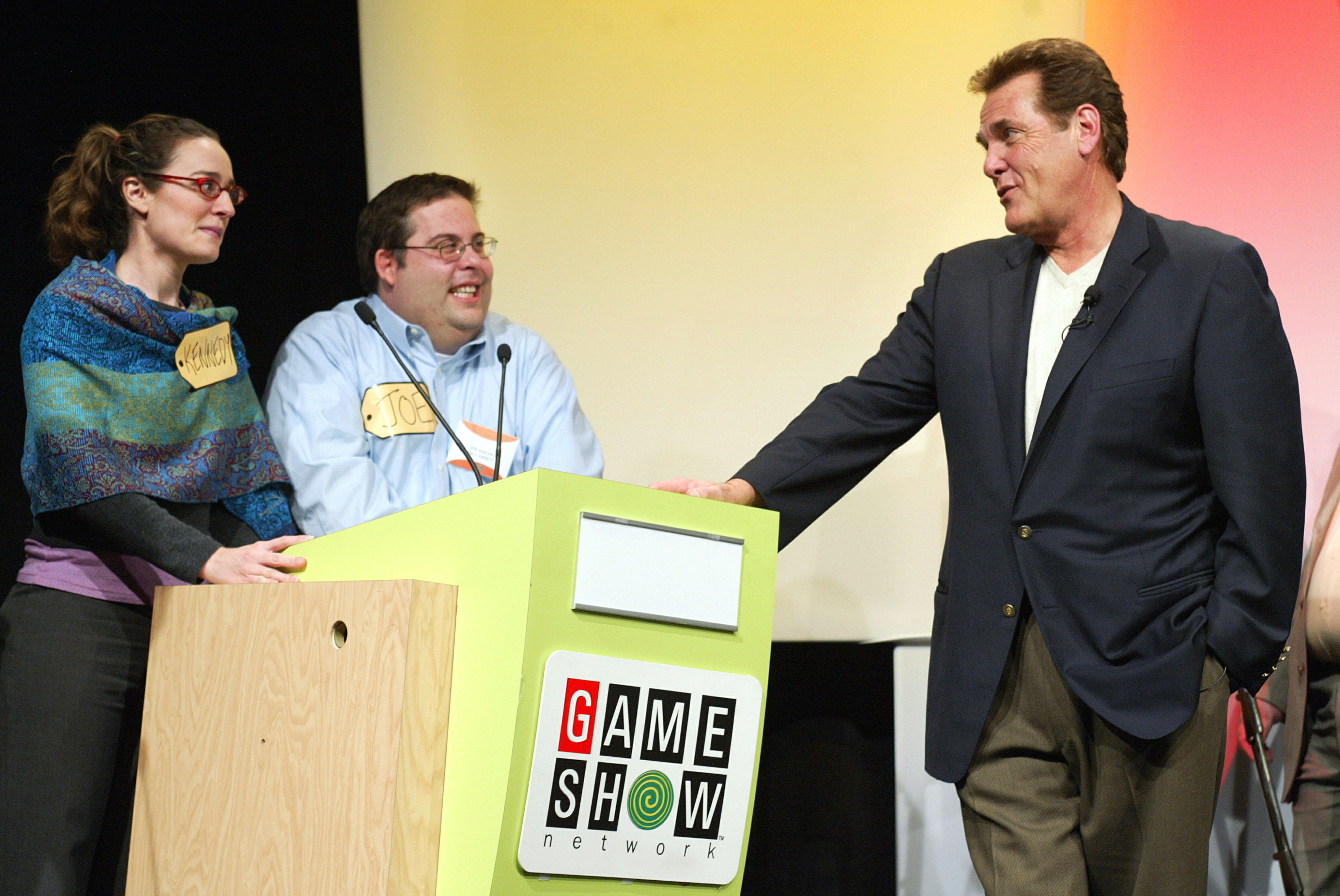 Chuck Woolery at the "Game Show Networks 2003 Winter TCA Tour" in Los Angeles on Wednesday, January 8, 2003. | Source: Getty Images