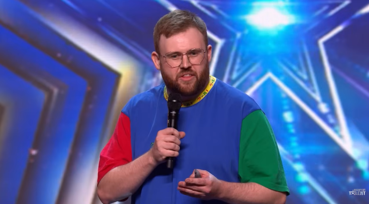 Ted Hill during his audition on "Britain's Got Talent" on 28 March 2026. | Source: Instagram/Britain's Got Talent