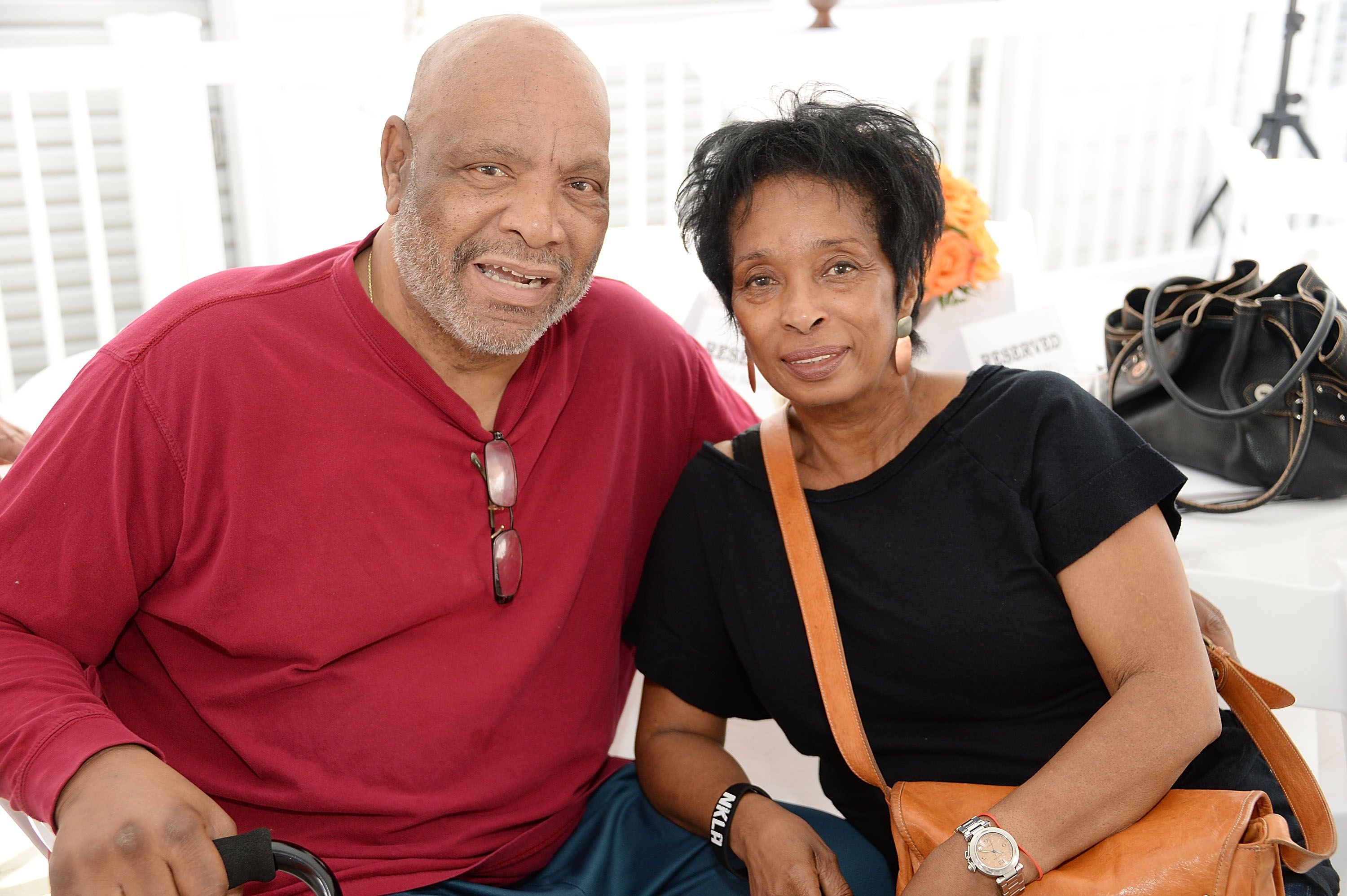 Actor James Avery and wife Barbara Avery attend the NKLA Pet Adoption Center ribbon cutting and celebrity/donor brunch at the NKLA Pet Adoption Center on August 11, 2013. | Photo: Getty Images