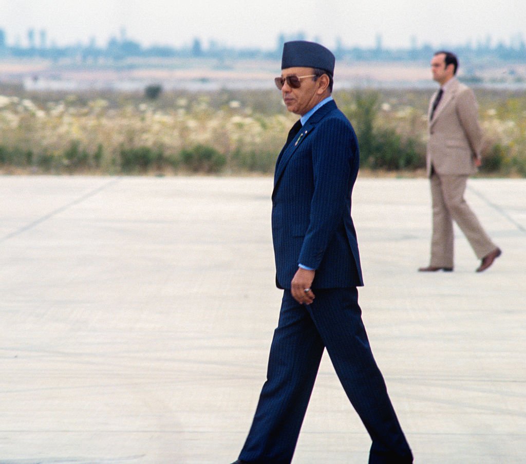 El rey marroquí Hassan II. | Foto: Getty Images