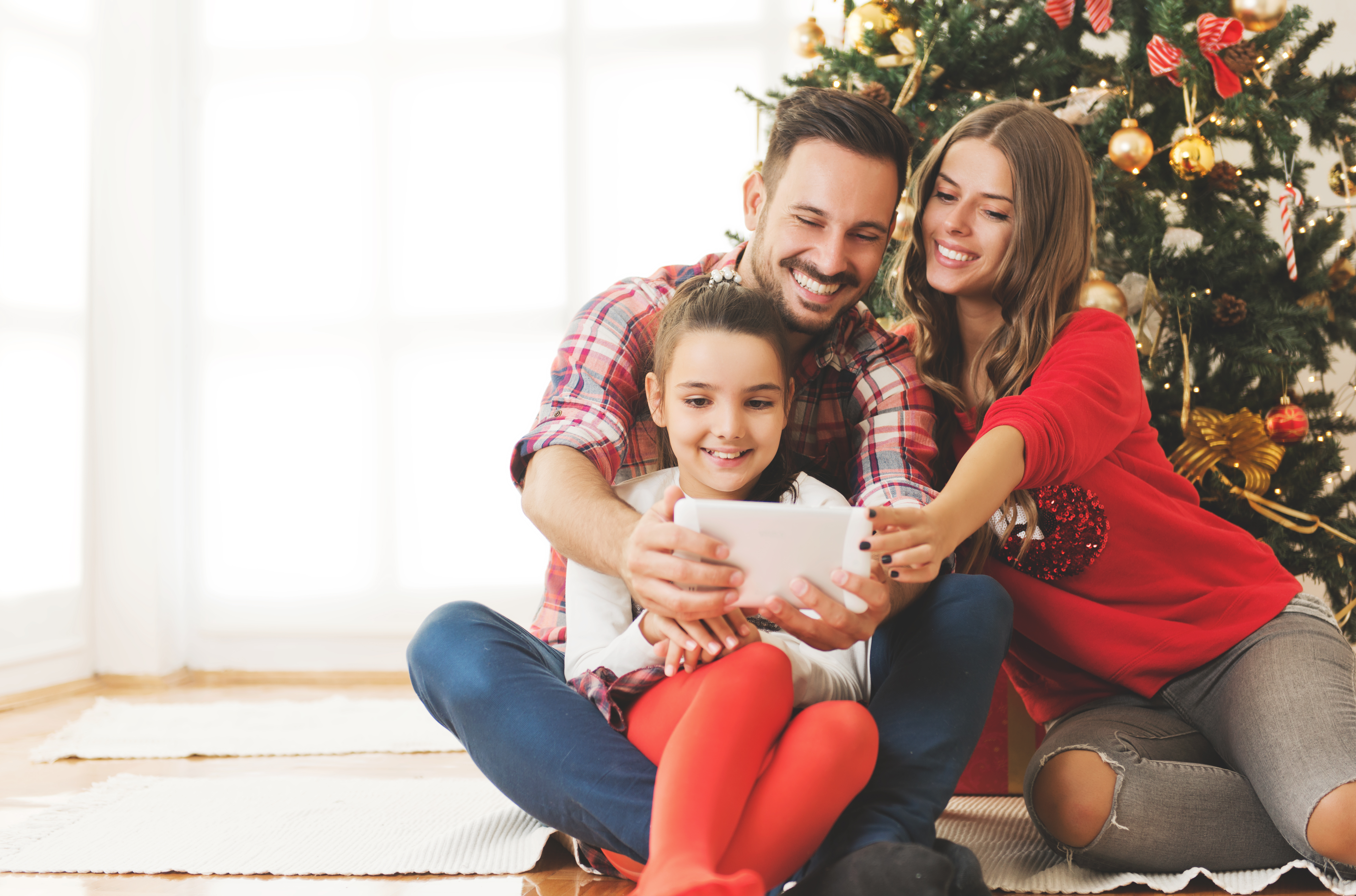 A family celebrating Christmas | Source: Shutterstock