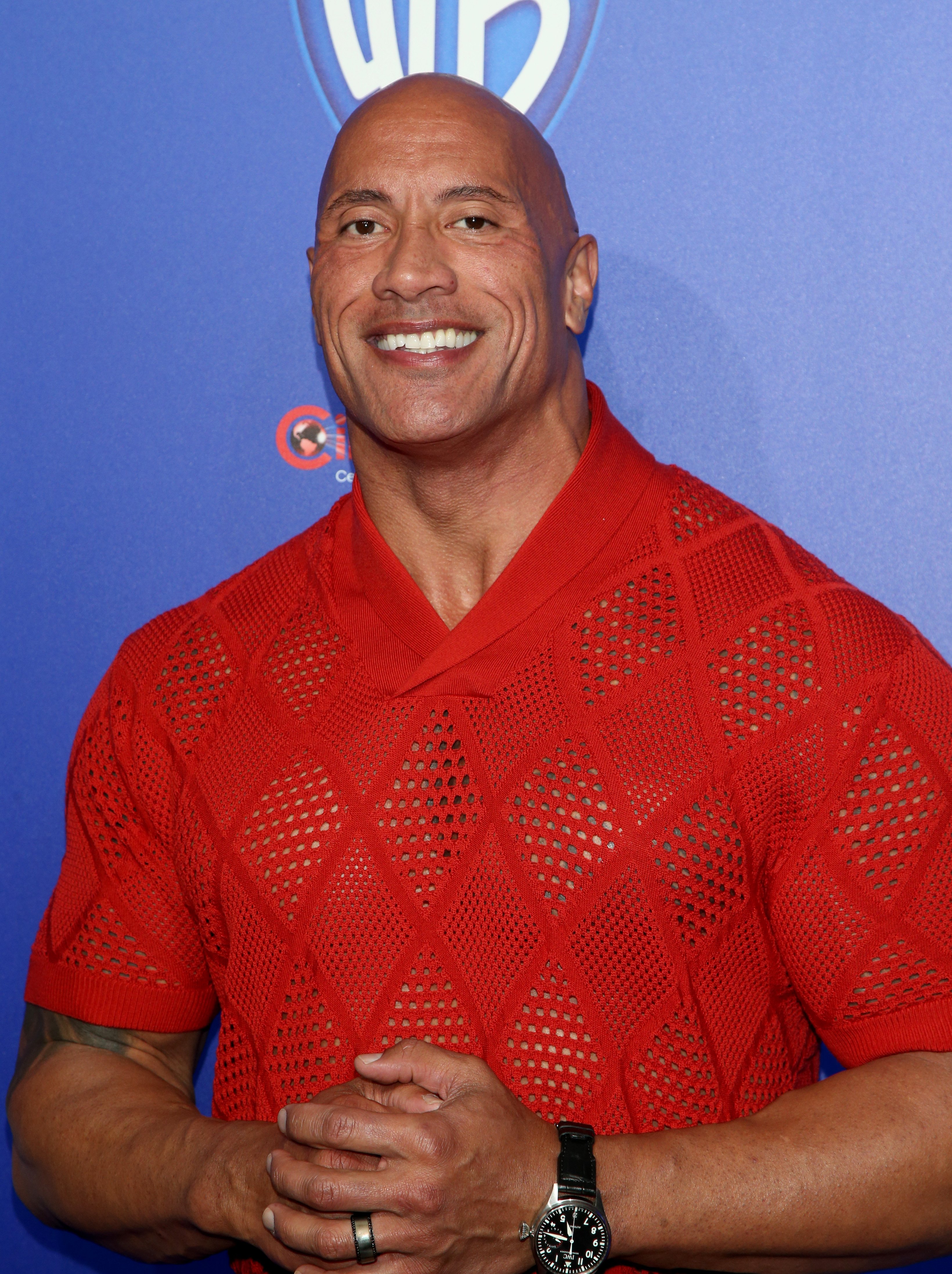Actor Dwayne "The Rock" Johnson attends Warner Bros. Pictures "The Big Picture" presentation at Caesars Palace during CinemaCon 2022, on April 26, 2022 in Las Vegas, Nevada. | Source: Getty Images