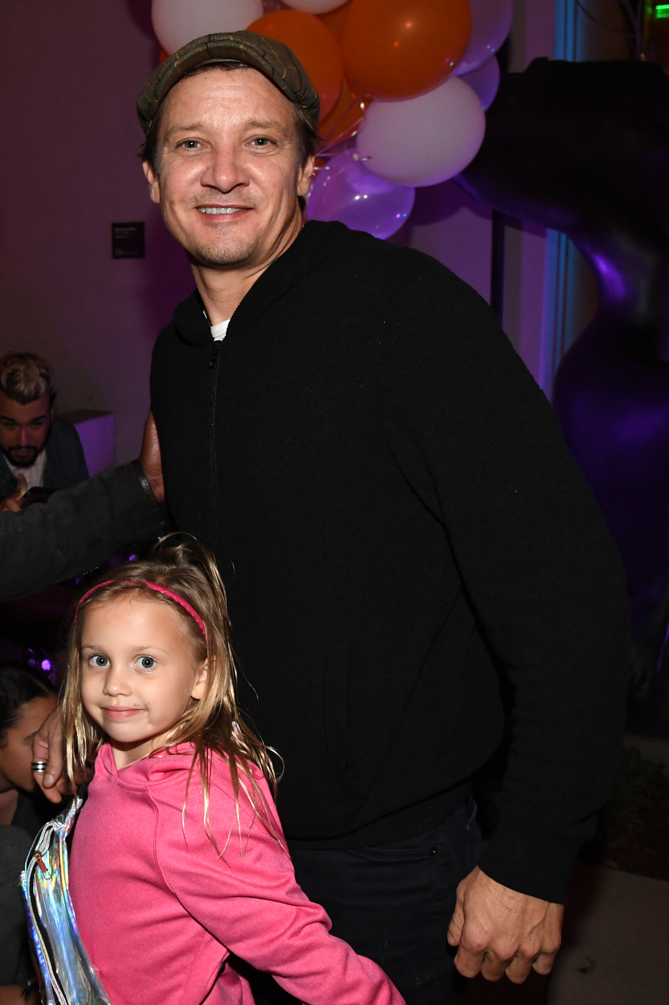 Jeremy Renner and Ava Berlin Renner attend the Tender Festof "Rennervations" on November 15, 2019 in Los Angeles, California | Source: Getty Images