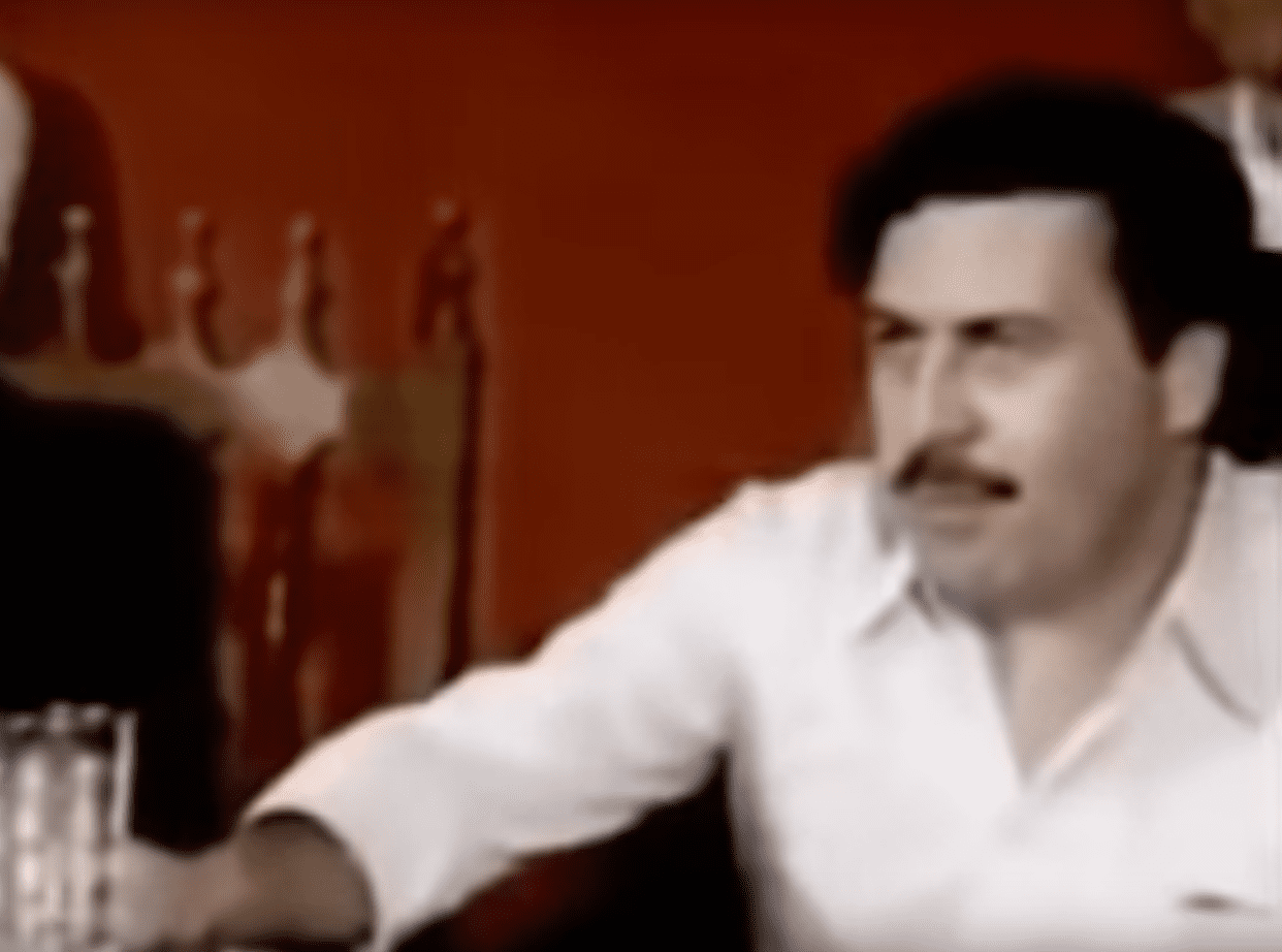 Pablo Emilio Escobar Gaviria, fundador y máximo líder del Cartel de Medellín. | Imagen: YouTube/Dvj Galaxy VideoMix
