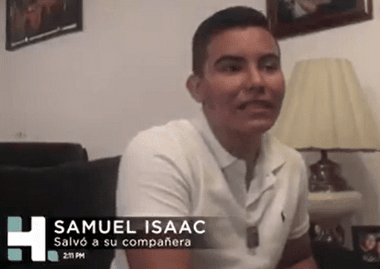 Samuel Isaac Gallegos Rico . | Imagen tomada de: Facebook/Azteca Noticias