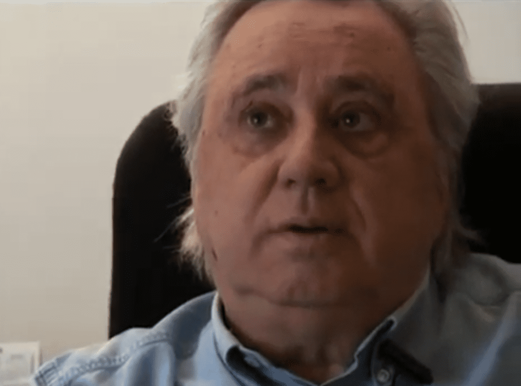 José Sámano en entrevista sobre la obra ‘El Evangelio según Pilatos’. | Imagen: YouTube/jaime207rc José Sámano en entrevista sobre la obra ‘El Evangelio según Pilatos’. | Imagen: YouTube/jaime207rc