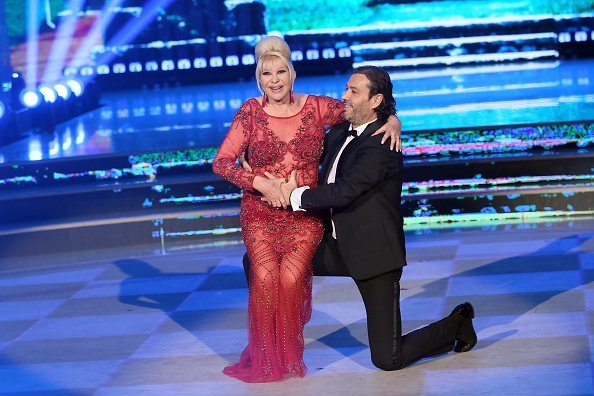 Ivana Trump and Rossano Rubicondi at RAI Auditorium on May 5, 2018 in Rome, Italy | Photo: Getty Images