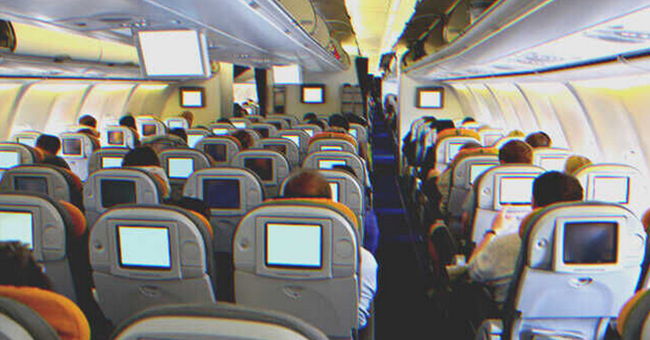Inside an airplane | Source: Shutterstock