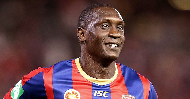 Emile Heskey of the Jets in action during the round 27 A-League match between the Newcastle Jets and Adelaide United at Hunter Stadium on April 11, 2014 | Photo: Getty Images