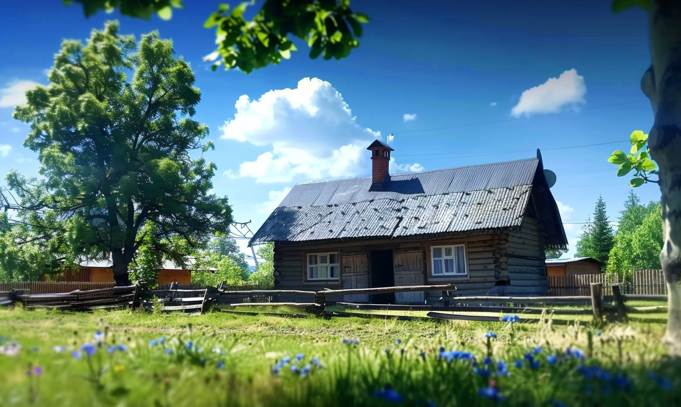 A cottage on the countryside | Source: Midjourney