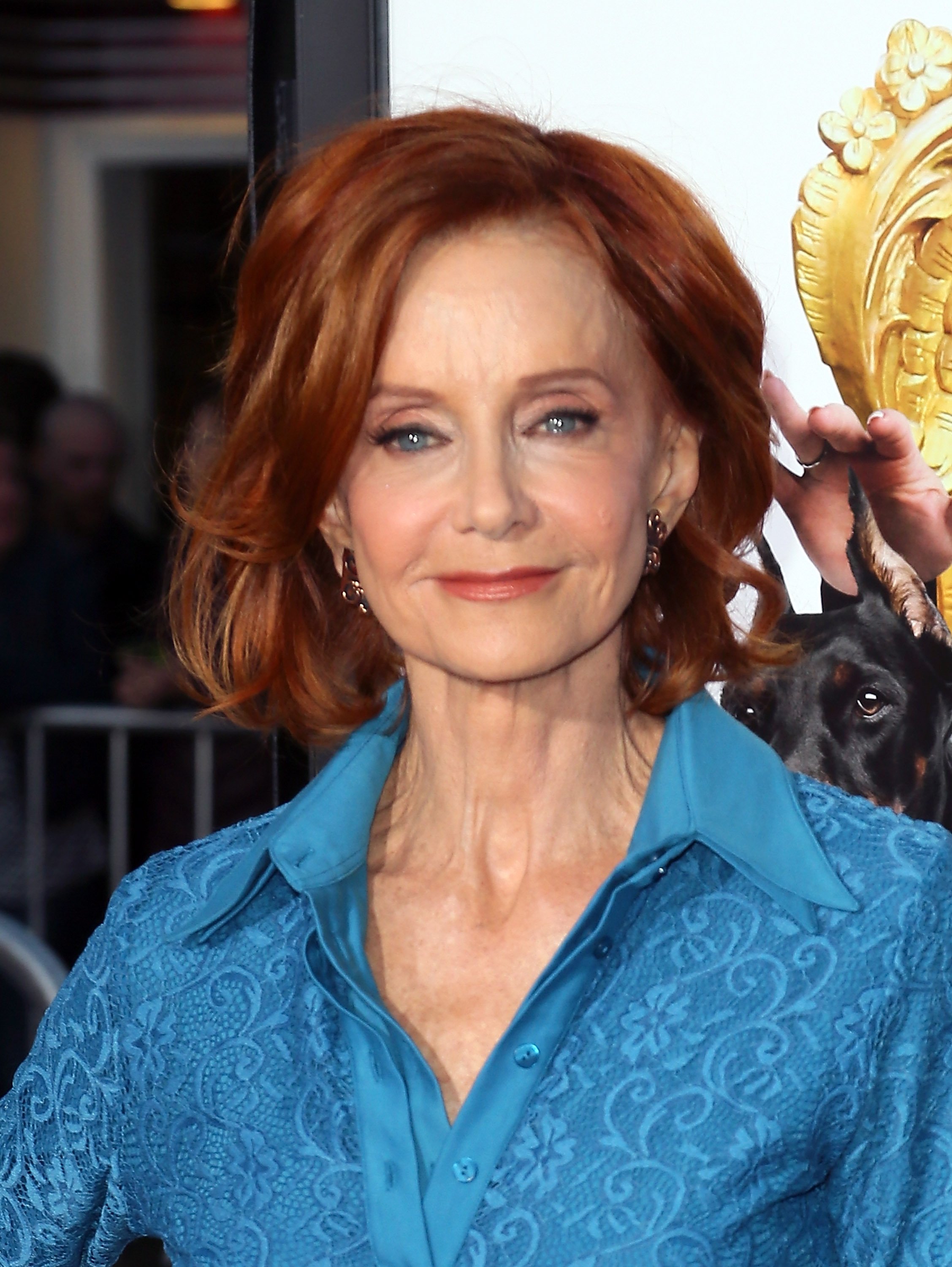 Swoosie Kurtz poses at the premiere of USA Pictures' "The Boss" at the Regency Village Theatre on March 28, 2016, in Westwood, California | Source: Getty Images