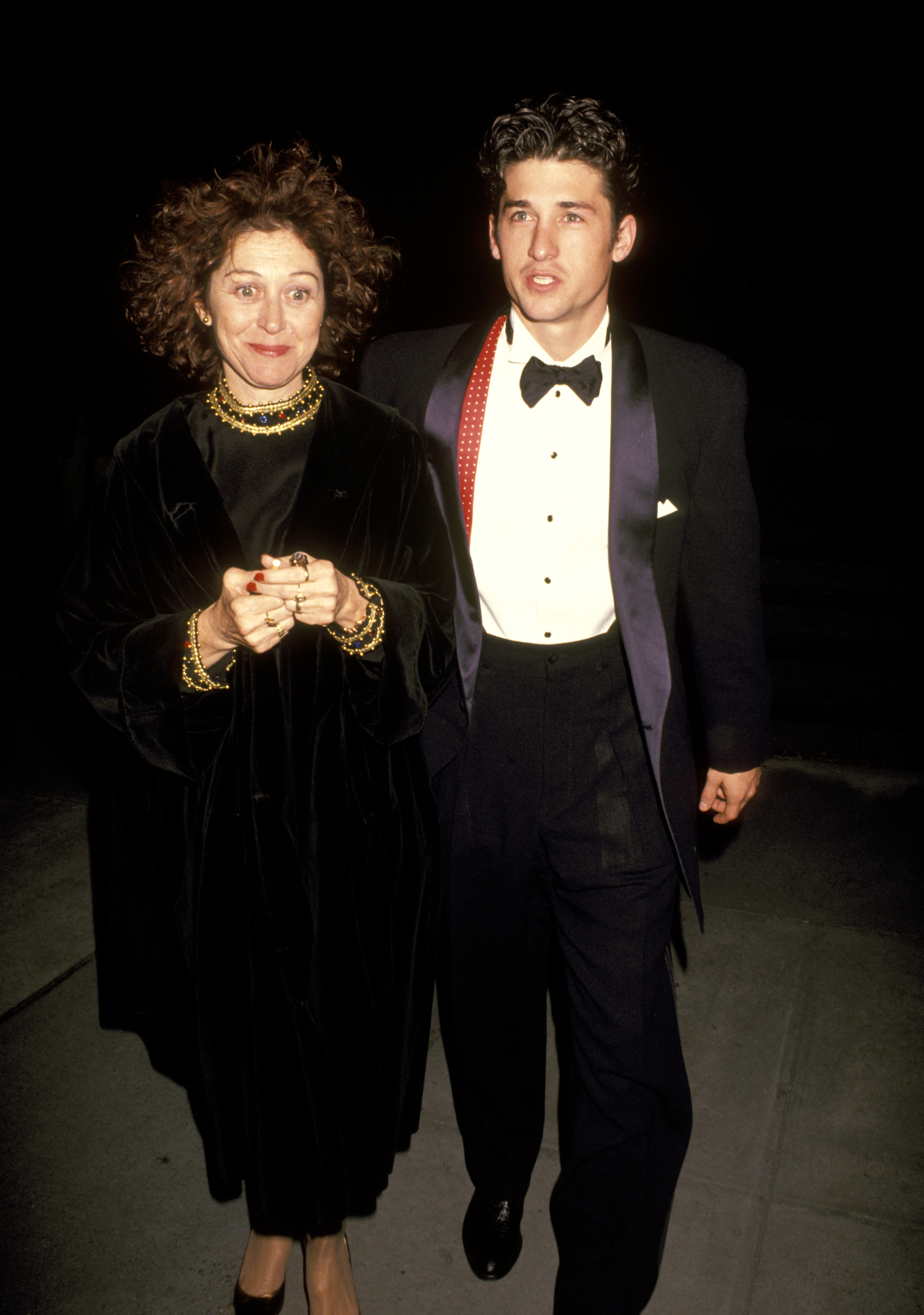 Rocky Parker and Patrick Dempsey attend the New York premiere of "Cape Fear" on October 6, 1991 in New York City | Source: Getty Images