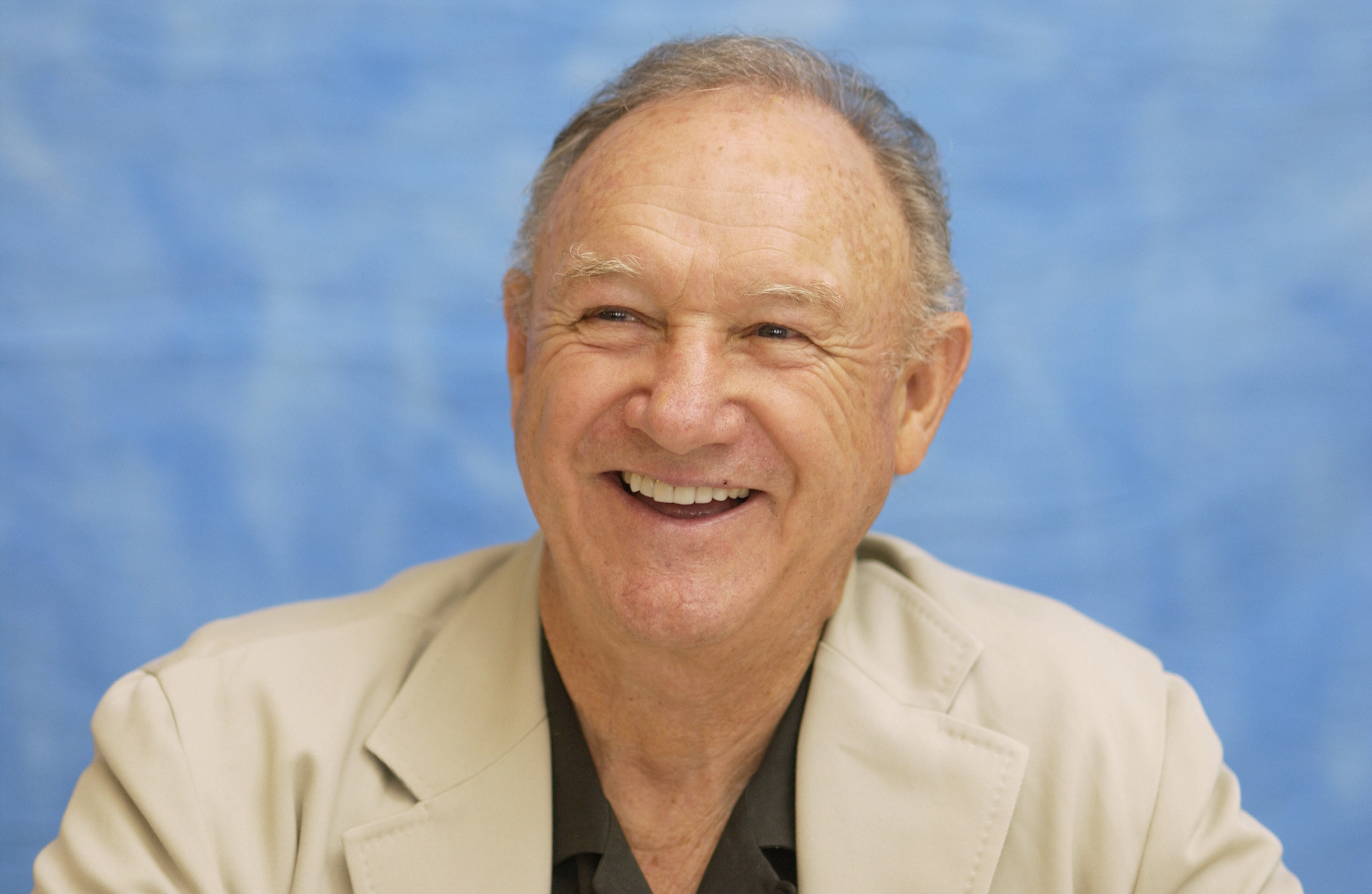 Gene Hackman during Runaway Jury Press Conference in New Orleans, Louisiana, United States, on September 19, 2003 | Source: Getty Images