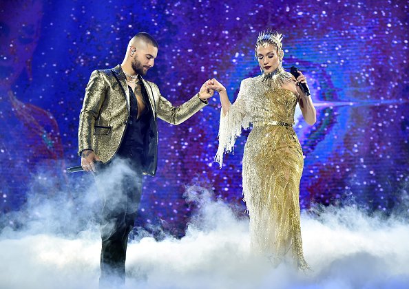 Maluma junto a Jennifer López en el Madison Square Garden el 4 de octubre de 2019 en la ciudad de Nueva York. | Foto: Getty Images Maluma junto a Jennifer López en el Madison Square Garden el 4 de octubre de 2019 en la ciudad de Nueva York. | Foto: Getty Images