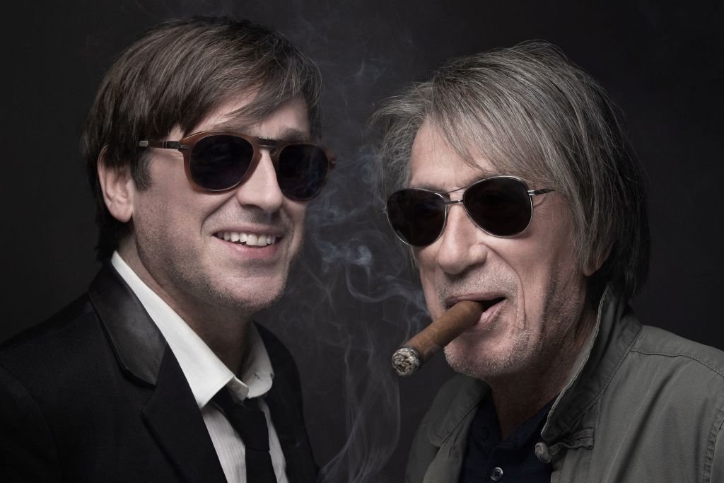 Thomas et Jacques Dutronc. ǀ Source : Getty Images
