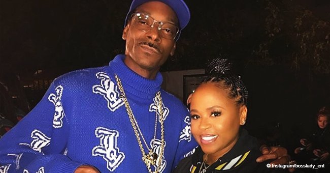 Snoop Dogg and wife rock identical black and white outfits in picture from Father's Day