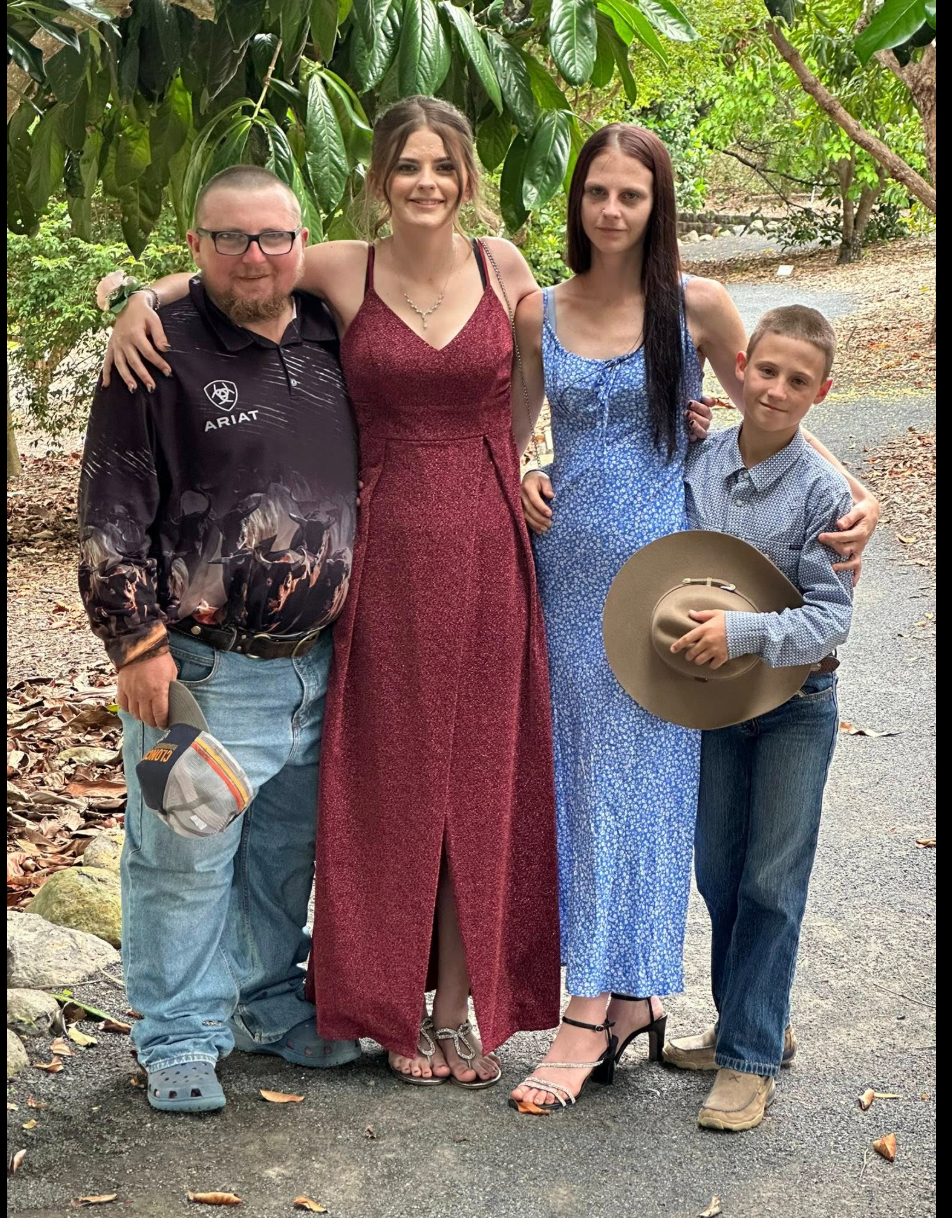 Pheobe Johnson, her sister, and some people, dated May 18, 2025 | Source: Facebook/KylieJohnson