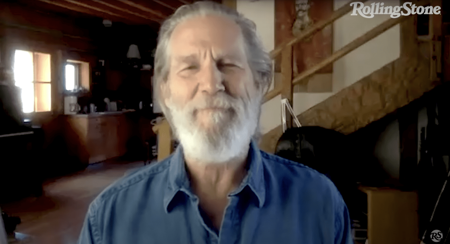 Picture of Jeff Bridges at his Montana home | Source: Youtube/ Rolling Stone