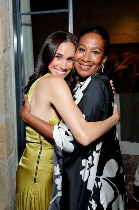 Meghan, Duchess of Sussex and Nicole Avant at Netflix's "BEEF" Season 2 Montecito Tastemaker at a private residence on 10 April 2026 in Montecito, California. | Source: X/meghansbrasil