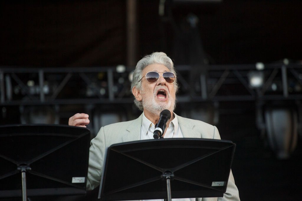 Plácido Domingo ensaya para el espectáculo “Plácido en el Alma” en Guadalajara, México.|Fuente: Getty Images