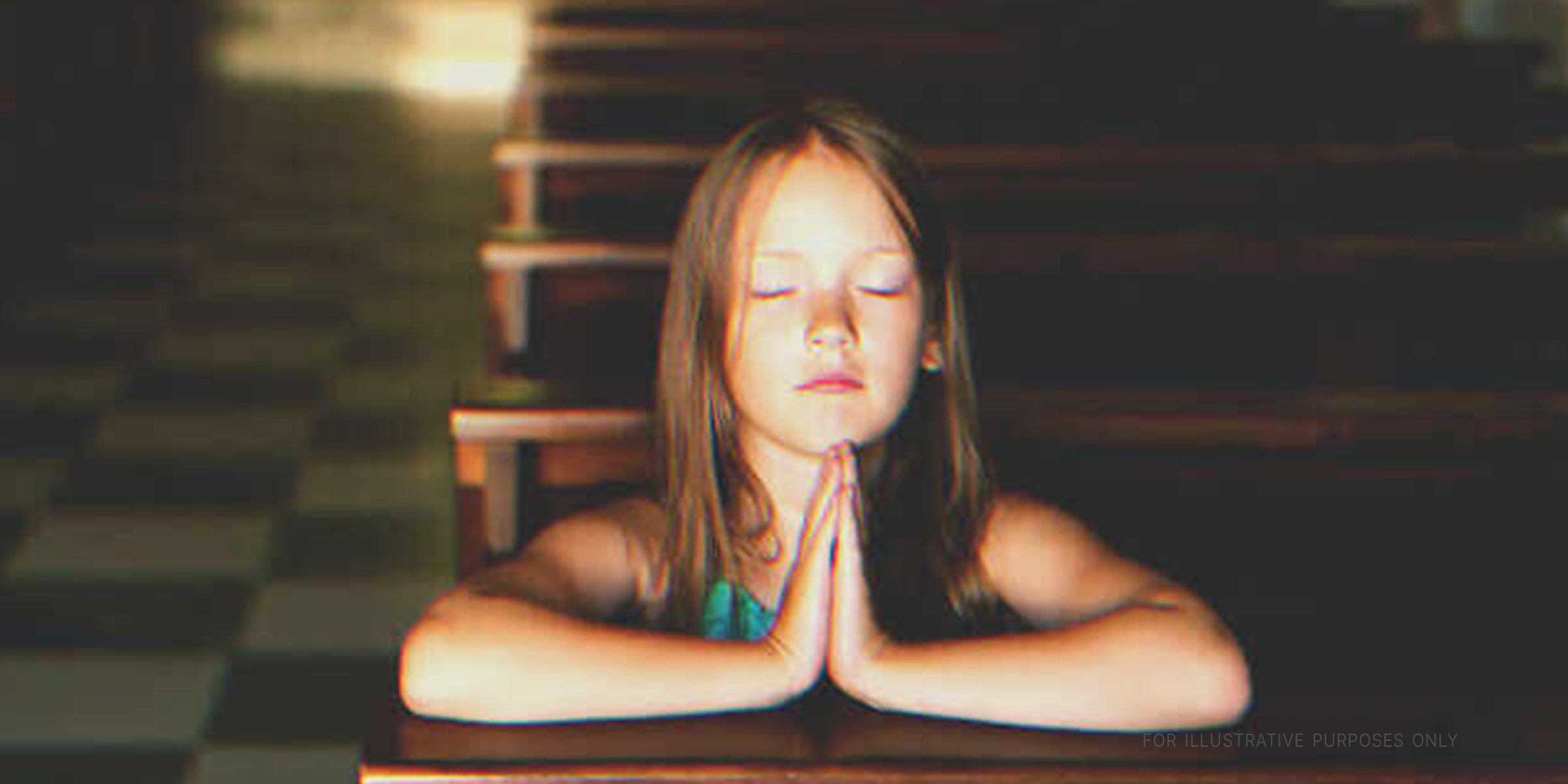 Little Girl Prays to God | Source: Shutterstock