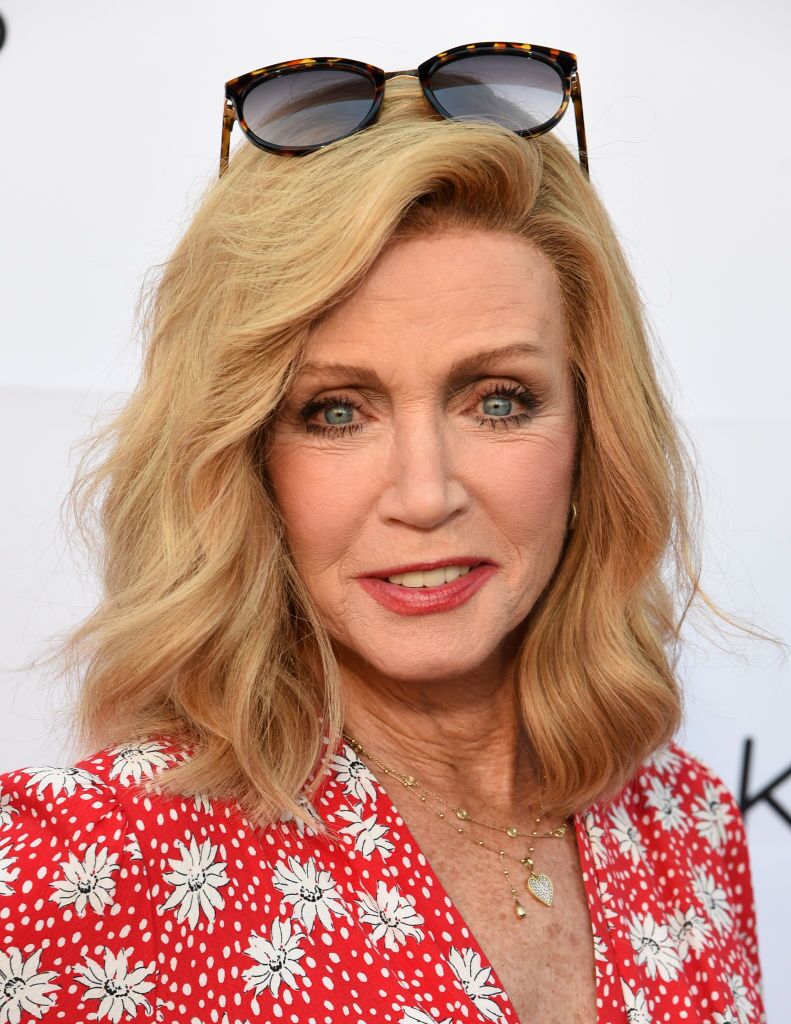 Donna Mills arrives at the 2019 Festival of Arts Celebrity Benefit Event  | Getty Images