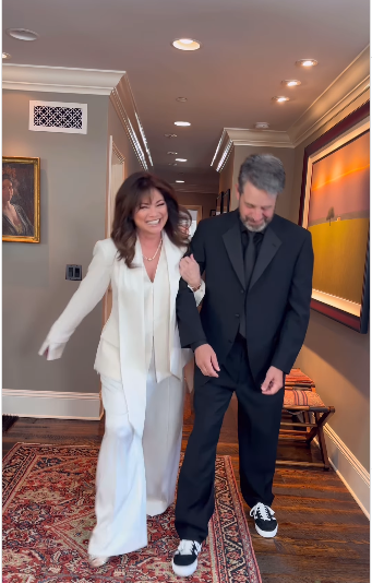 A photo of Valerie Bertinelli and Mike Goodnough dated June 2024 | Source: Instagram/wolfiesmom