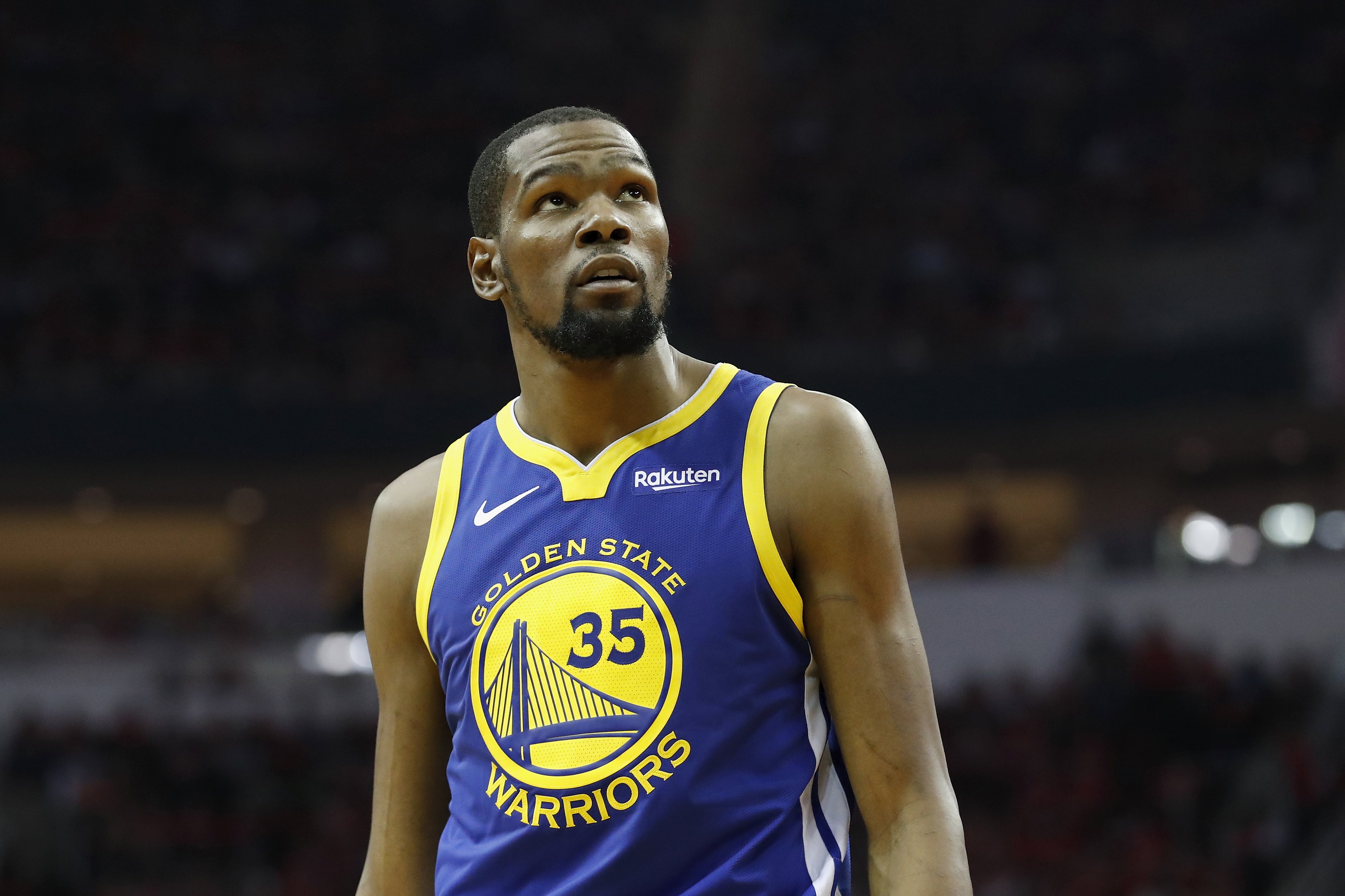 evin Durant during the 2019 NBA Western Conference Playoffs against the Houston Rockets at Toyota Center on May 4, 2019 in Houston, Texas | Photo: GettyImages