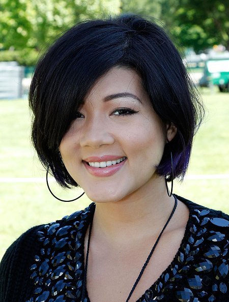 Tessanne Chin poses for a photo at the 26th National Memorial Day Concert Rehearsals on May 23, 2015, in Washington, DC. | Source: Getty Images.